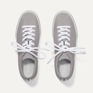 Rothy’s The Lace Up Sneaker, Storm Gray, size 6.5